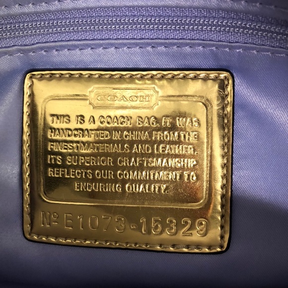 RARE 2005 Python Coach Leather Studded Tote - Picture 3 of 6